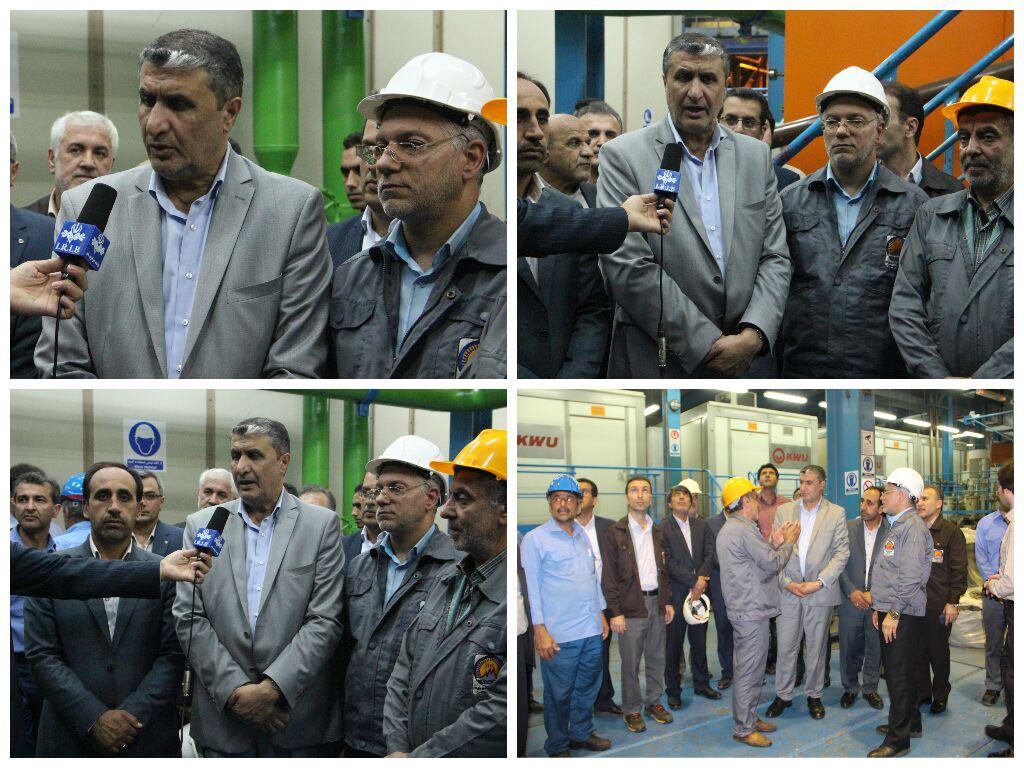 بازديد سرزده مهندس اسلامي استاندار مازندران ازنيروگاه نكا	