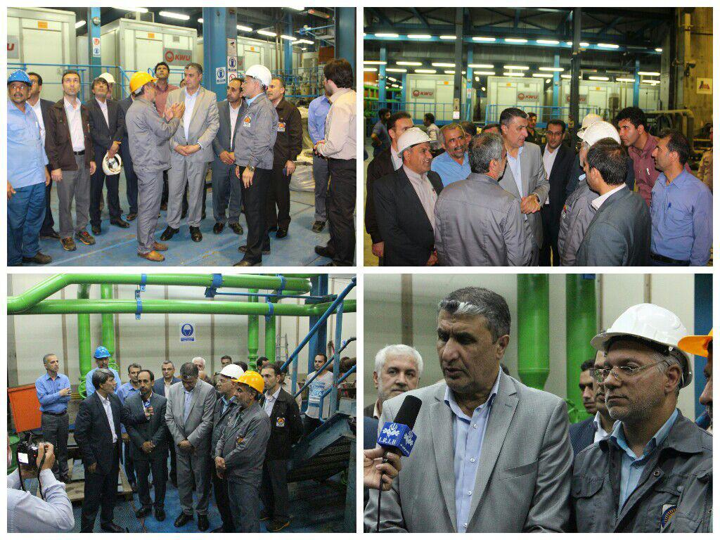 بازديد سرزده مهندس اسلامي استاندار مازندران ازنيروگاه نكا	