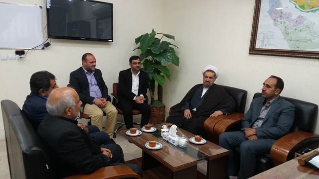 دیدار مدیر ستاد اقامه نماز استان با فرماندار