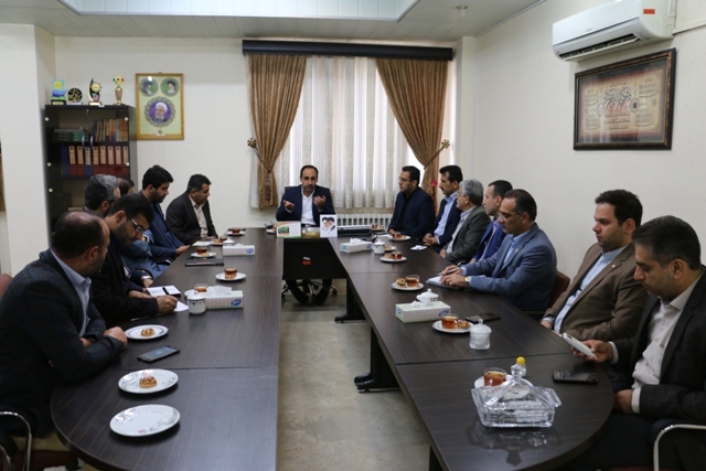 نشست فرماندار نکا با برخی دستگاهها عمرانی شهرستان