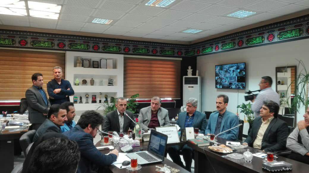 برگزاری سومین جلسه کارگروه راه و شهرسازی- جلسه پدافند غیرعامل در شهرستان نور  