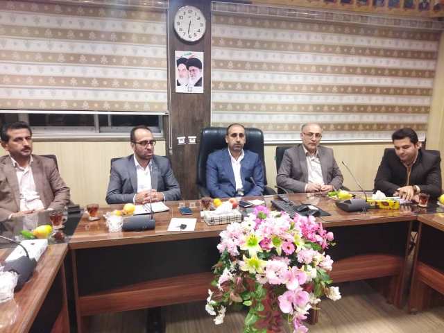 نشست بررسی موضوعات حوزه ساخت و ساز شهرستان