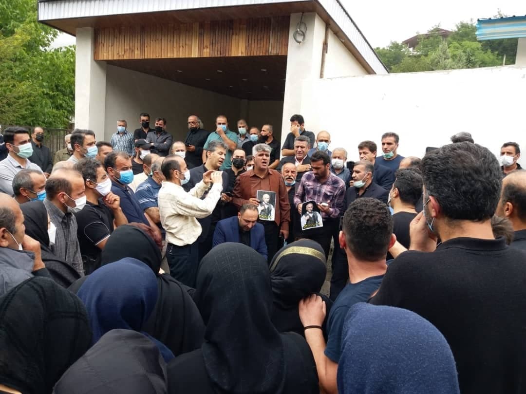 فرهود جلالی در زادگاهش کندلوس آرام گرفت	
