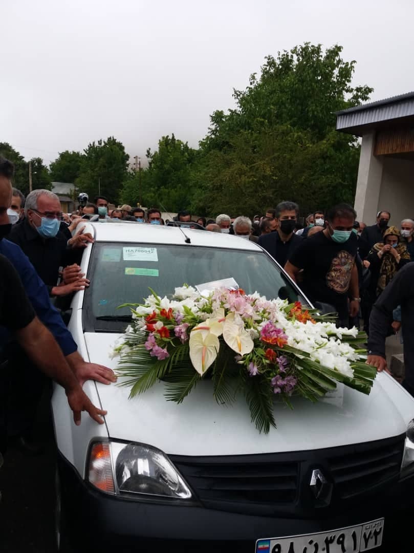 فرهود جلالی در زادگاهش کندلوس آرام گرفت	
