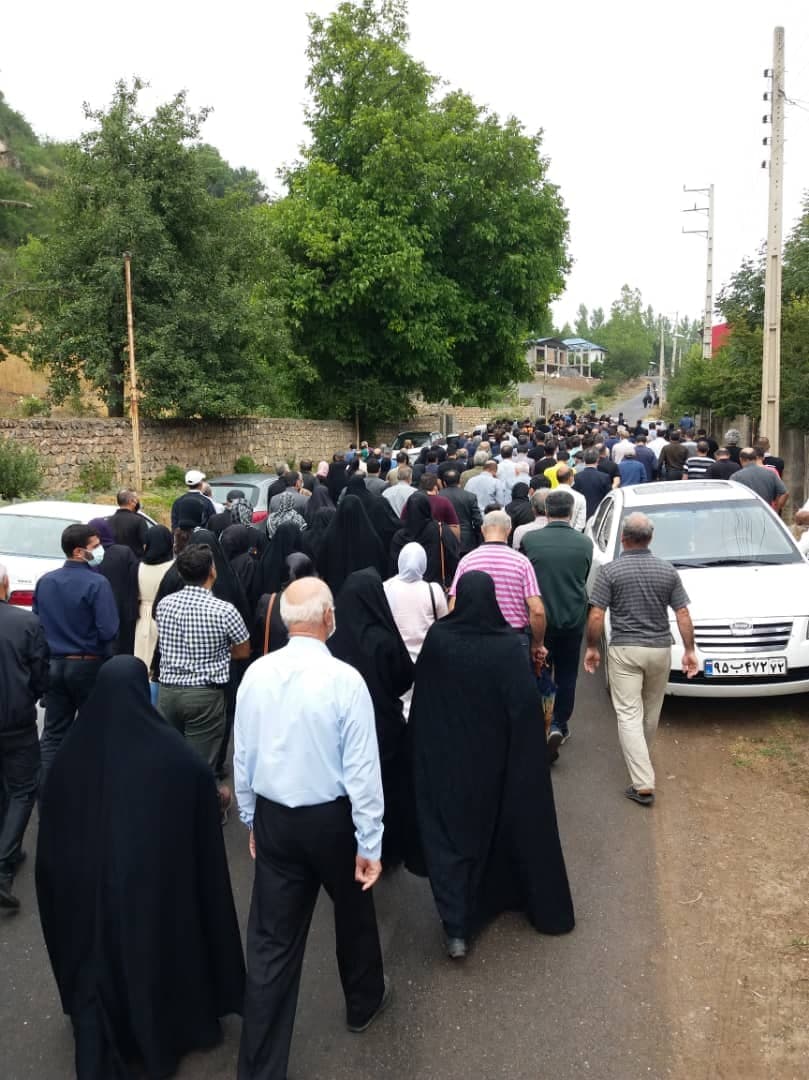 فرهود جلالی در زادگاهش کندلوس آرام گرفت	