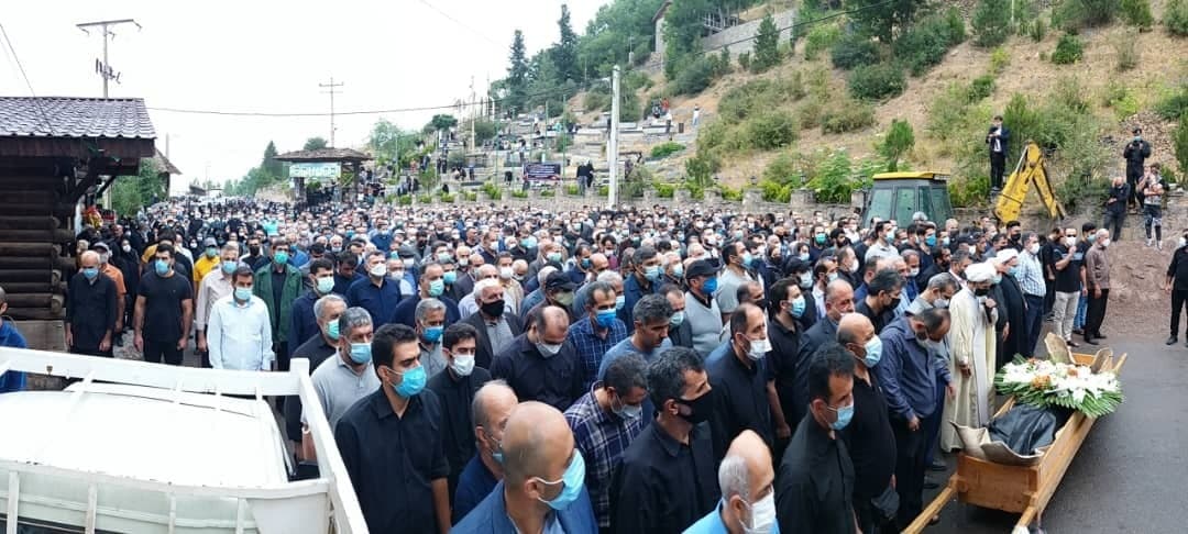 فرهود جلالی در زادگاهش کندلوس آرام گرفت	