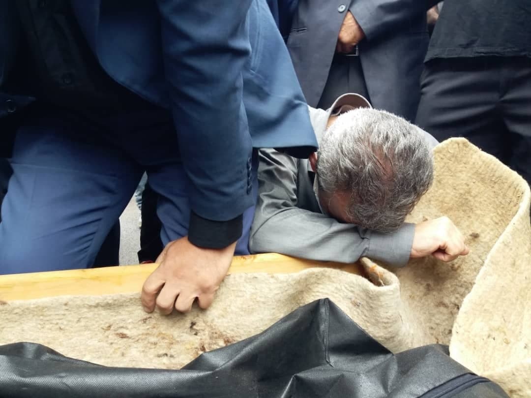 فرهود جلالی در زادگاهش کندلوس آرام گرفت	