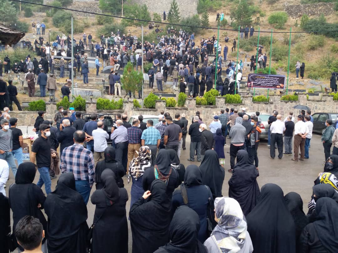 فرهود جلالی در زادگاهش کندلوس آرام گرفت