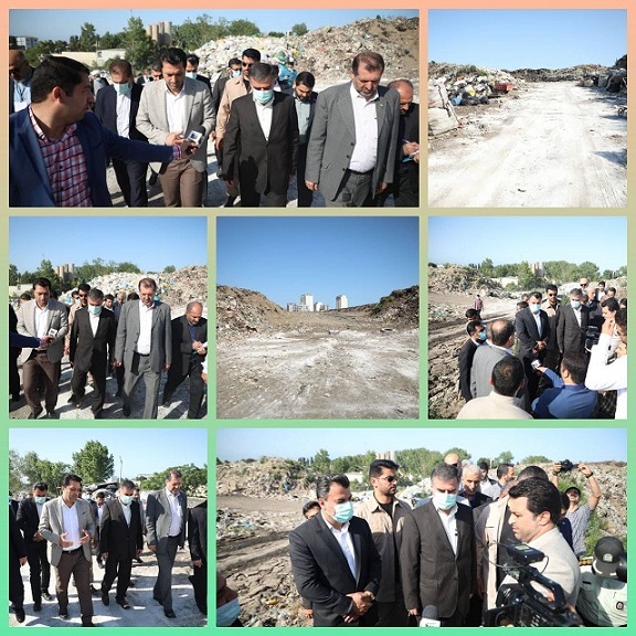 پس از ۳۰ سال ؛ تعطیلی مرکز ۱۰ هکتاری دفن زباله فریدونکنار