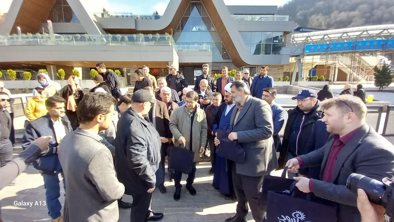 هیات تجاری، اقتصادی و فرهنگی قزاقستانی از توانمندی ها و مراکز گردشگری غرب مازندران بازدید کرد