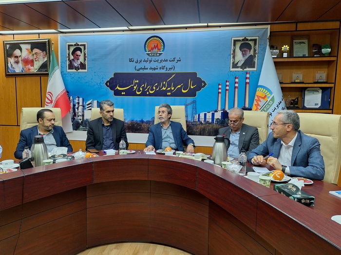 مدیرکل دفتر مدیریت بحران وزارت نیرو در بازدید از نيروگاه نكا:  حفظ پایداری تولید برق با صیانت و ایجاد زیرساخت های حفاظتی محقق می گردد