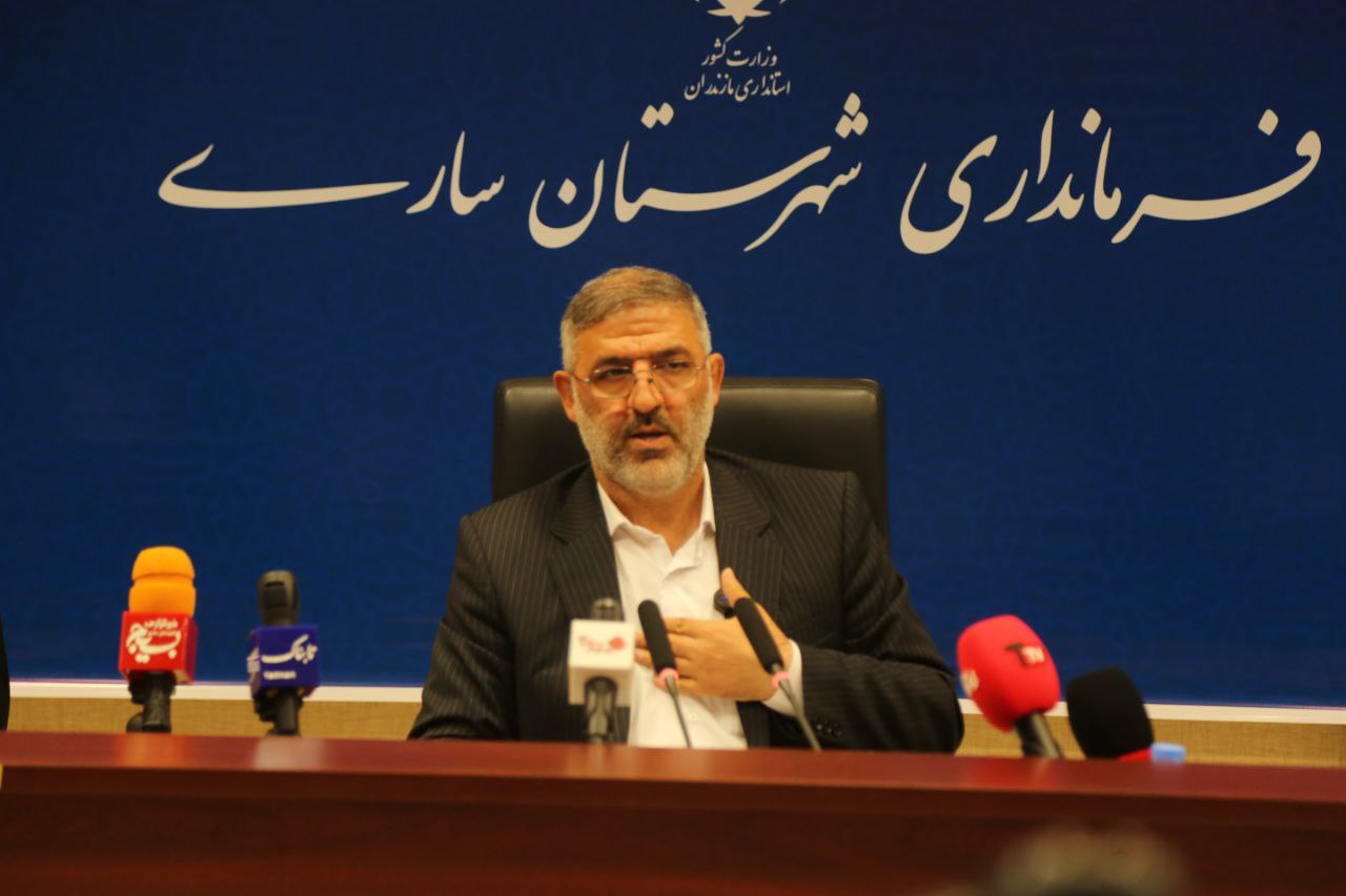 برگزاری نشست خبری محمد علی نوبخت فرماندار شهرستان ساری با اصحاب رسانه 