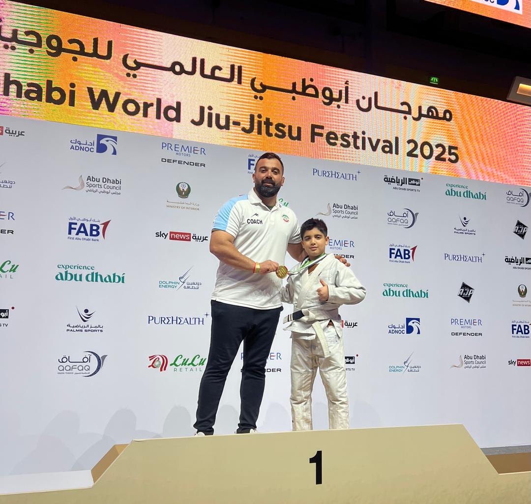 درخشش طلایی امیرارسلان انوری در ابوظبی ؛  مدال طلای مسابقات جهانی در دستان ورزشکار نوجوان اهل سوادکوه شمالی  