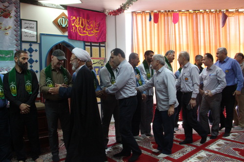 آیین جشن عید غدیر خم در نیروگاه نکا 