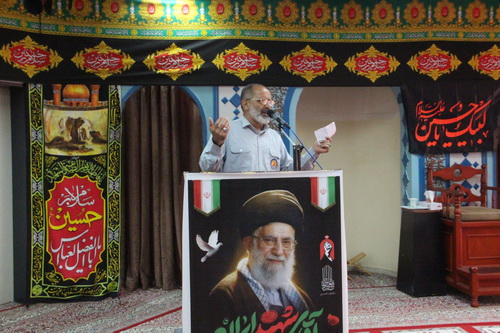 برگزاری مراسم گرامیداشت آقای شهید ایران در نیروگاه نکا