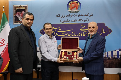 رئیس ستاد توسعه و بازسازی عتبات عالیات مازندران از نیروگاه نکا